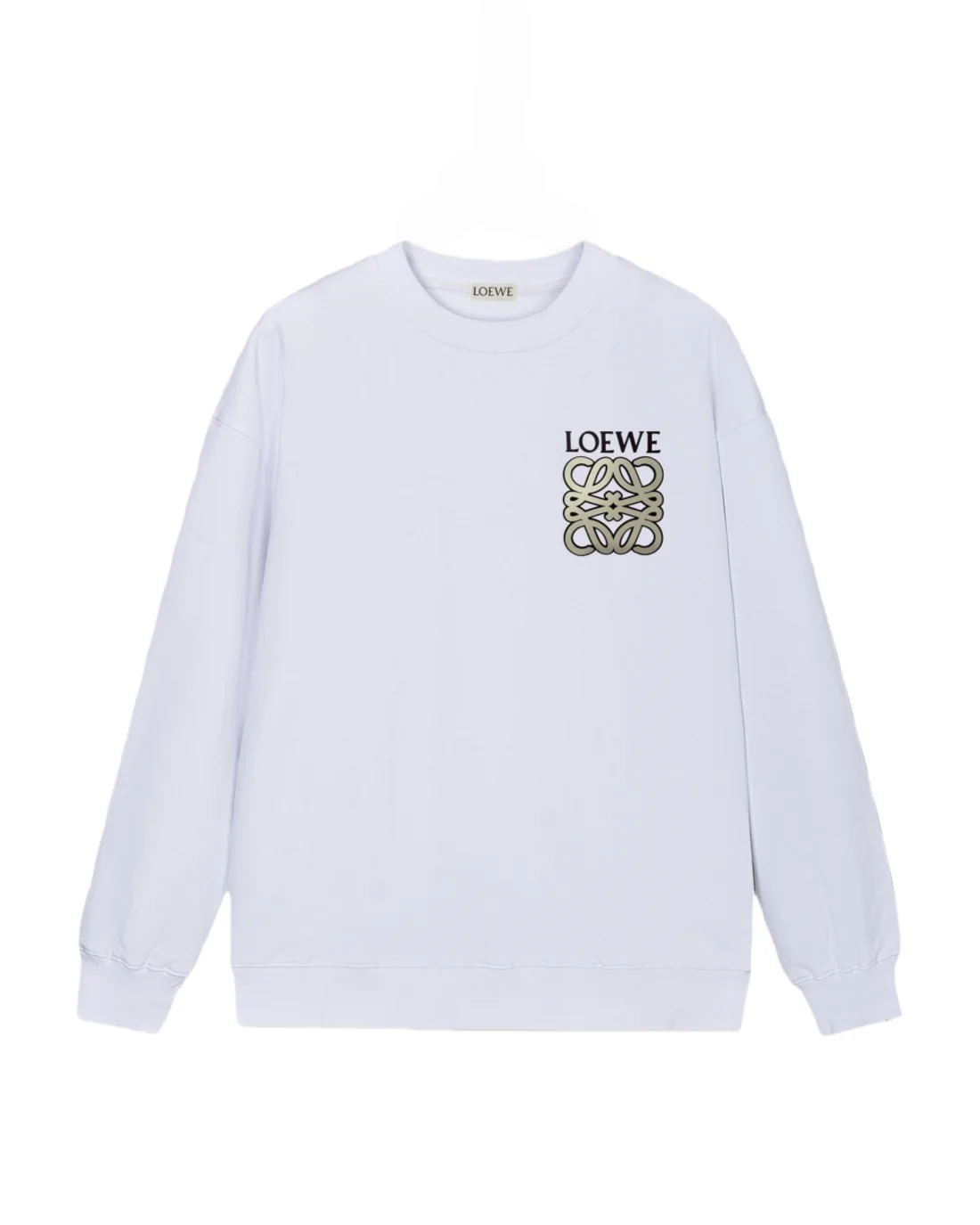 Printed cotton sweatshirt