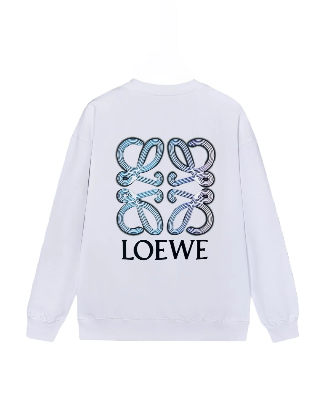 Printed cotton sweatshirt