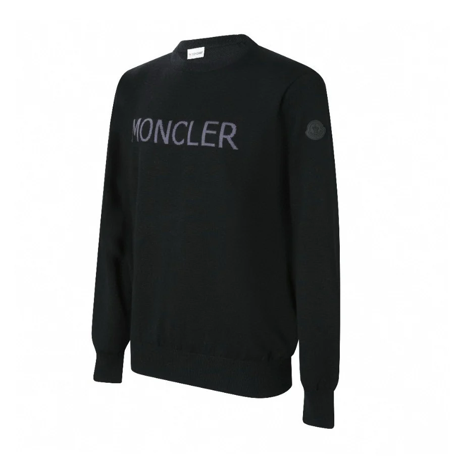 Jacquard knitted cashmere sweater