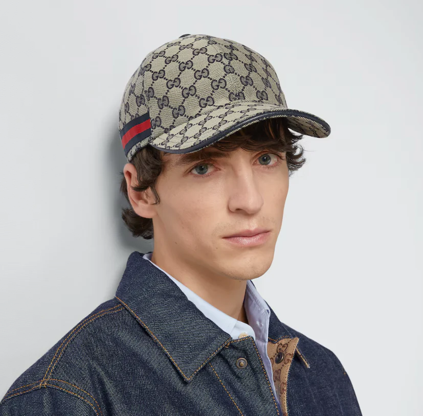 Jacquard webbing baseball cap