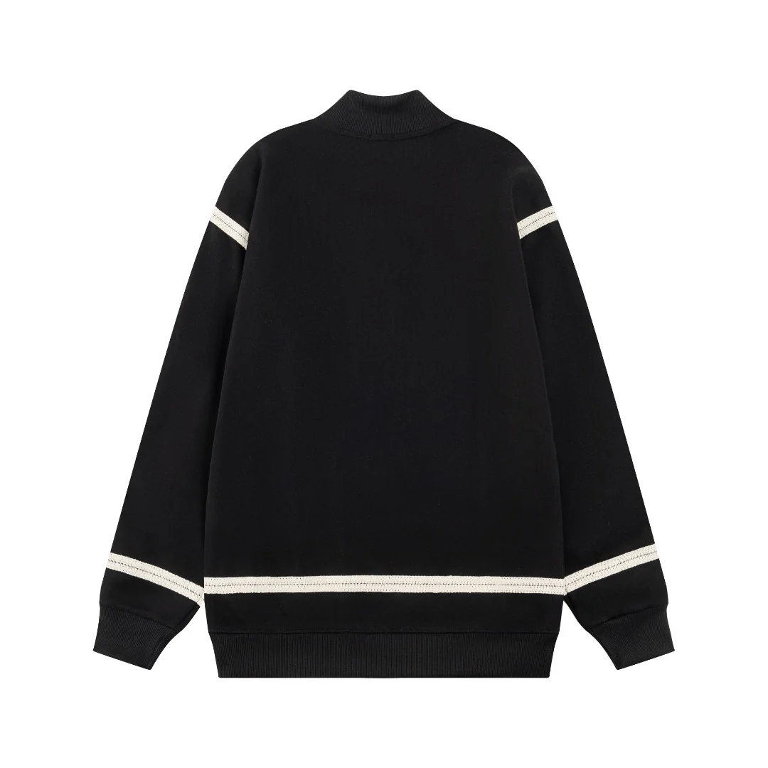 Embroidered cotton sweatshirt