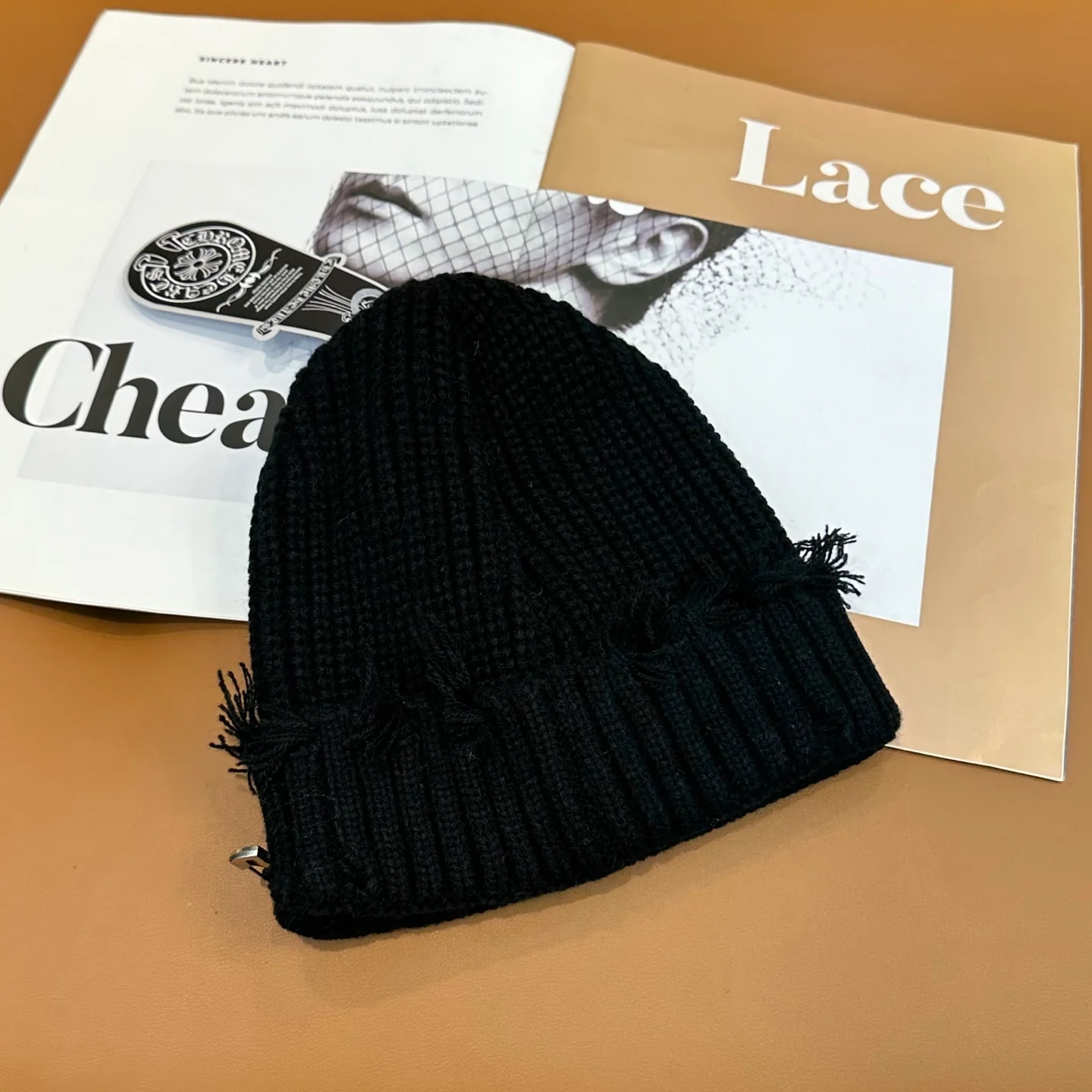 Metal Monogram Cashmere Beanie
