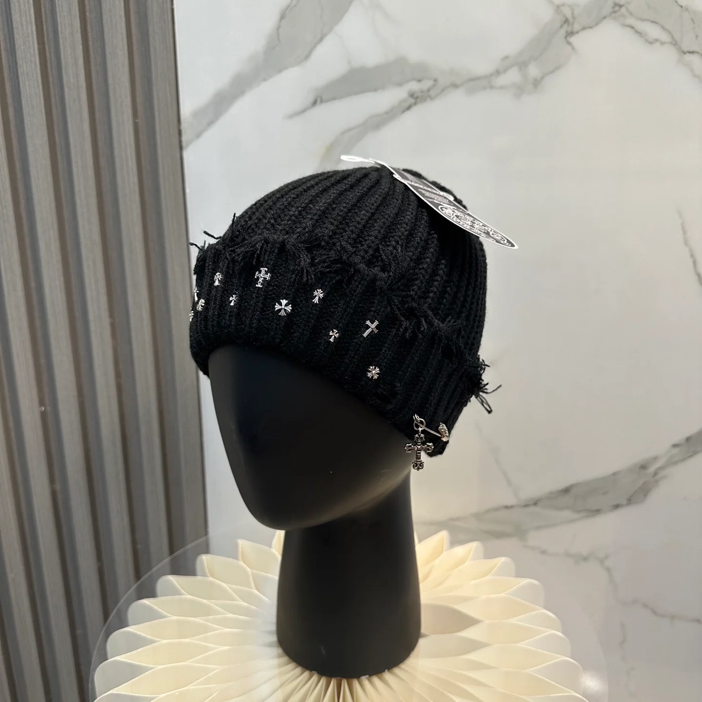 Metal Monogram Cashmere Beanie