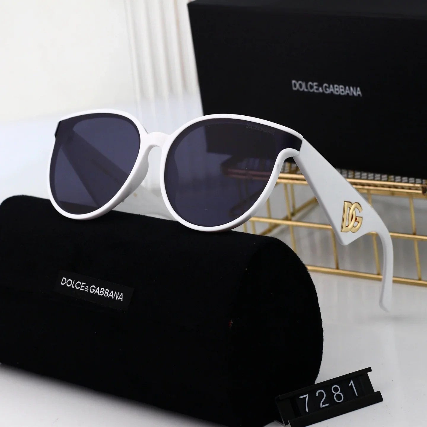 HD lens full frame sunglasses 7281