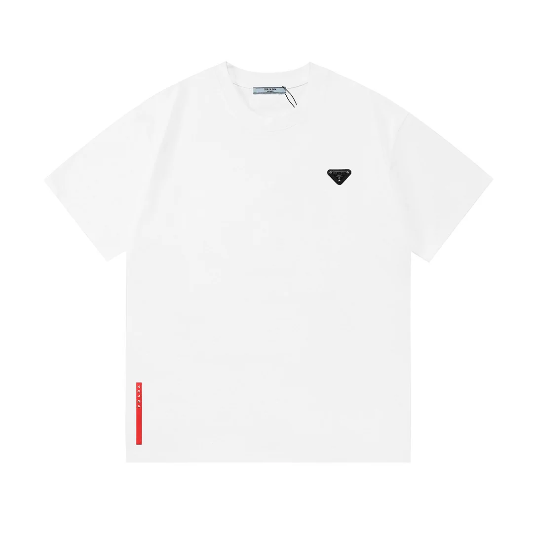 Crew neck cotton T-shirt