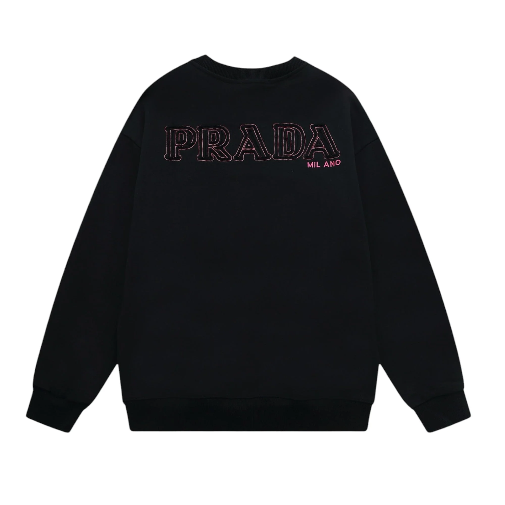 embroidery cotton sweatshirt