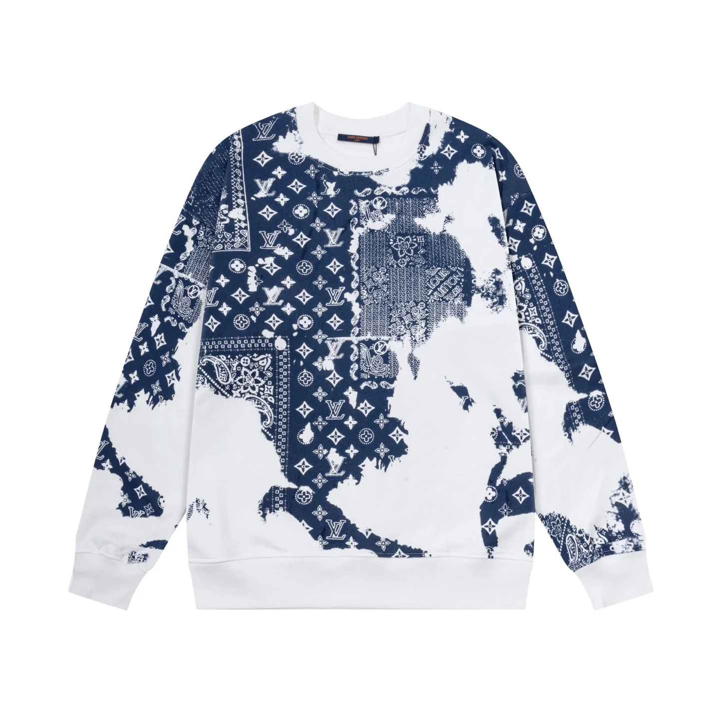 Fashion printed cotton sweatshirt