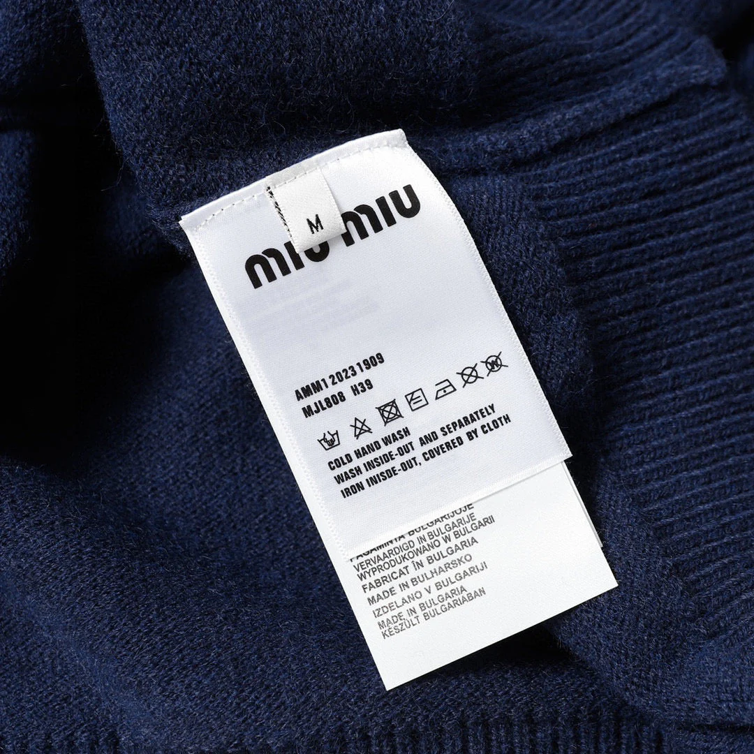 knitted embroidered sweater