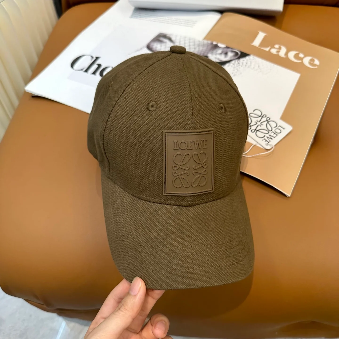 Offset printed baseball cap