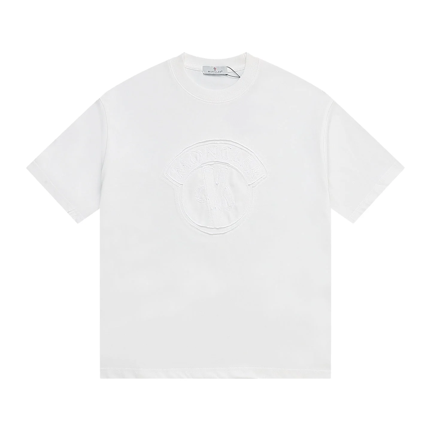 Patch Embroidered Cotton T-Shirt