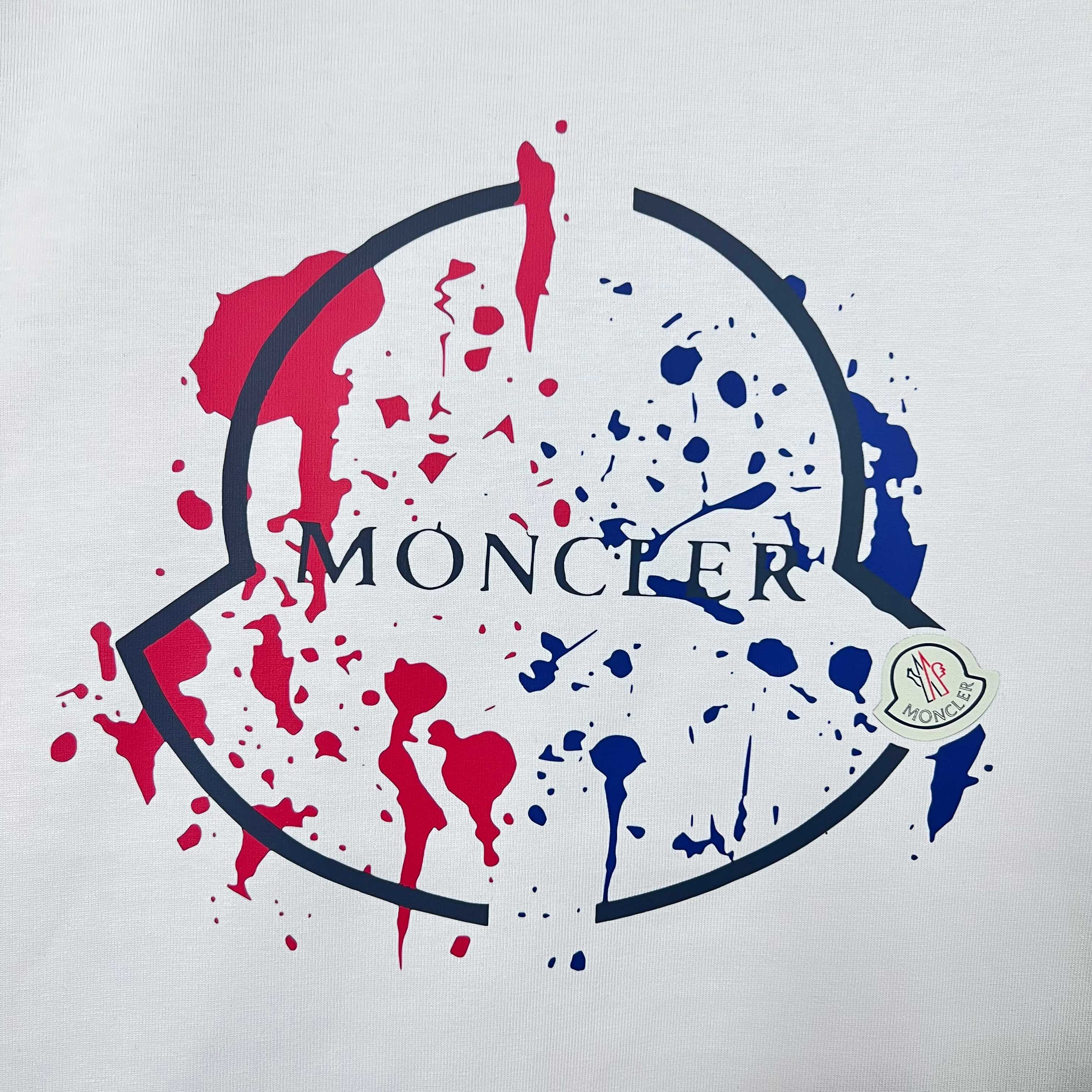 Color-block Ink Graffiti sweatshirt