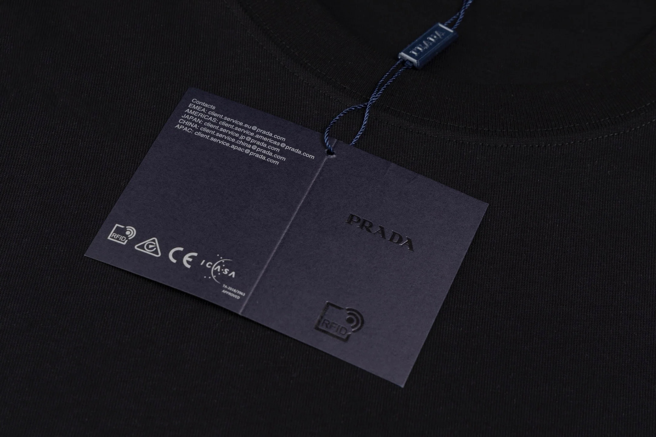 Pocket crew neck cotton T-shirt