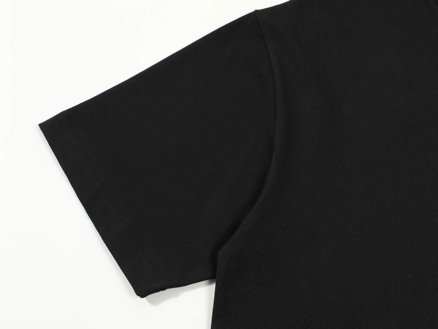 Printed crew neck cotton T-shirt