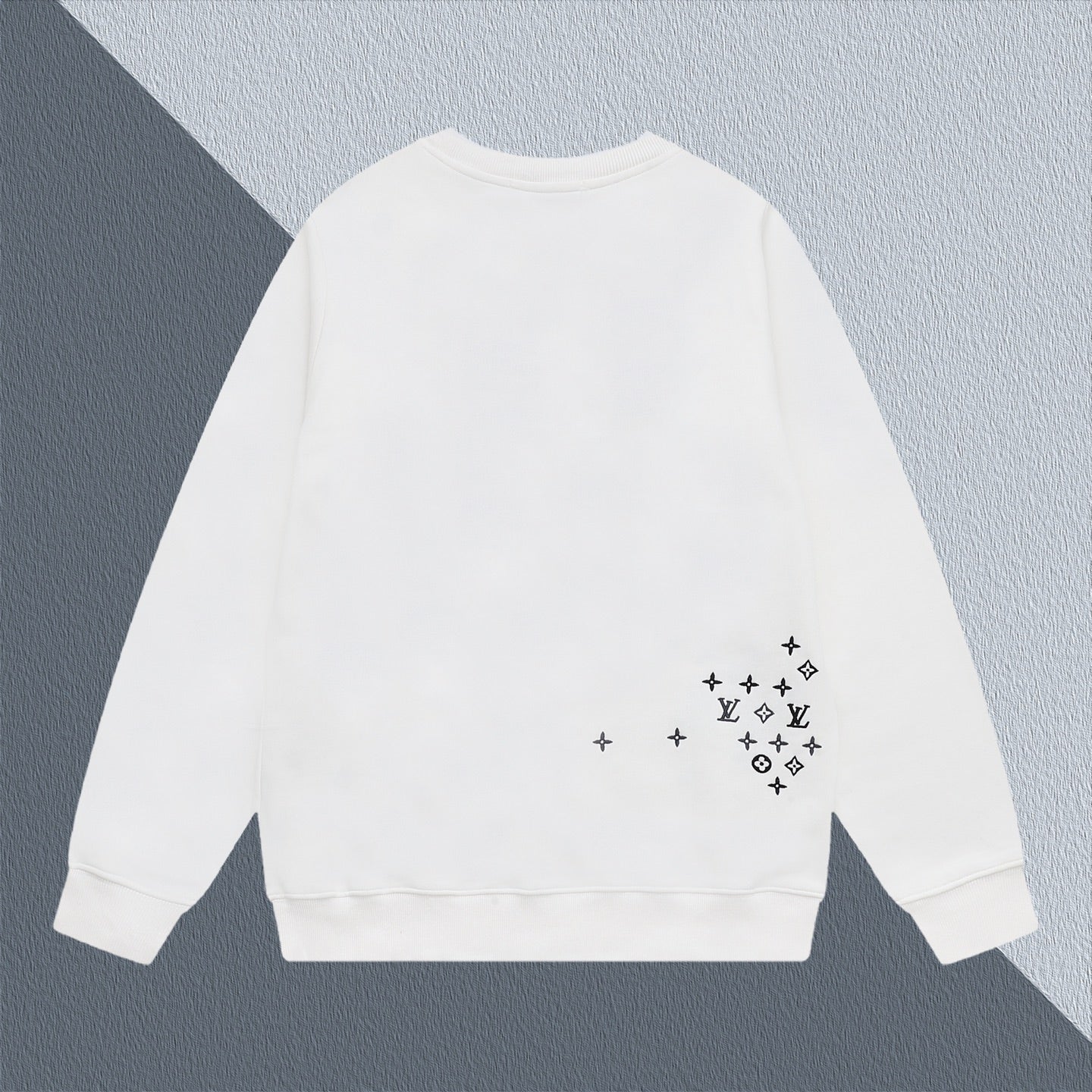 Colorful embroidered sweatshirt