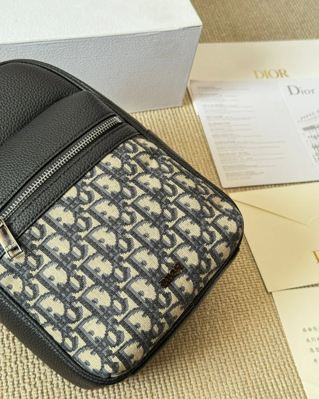 Men's Embossed Chest Bag