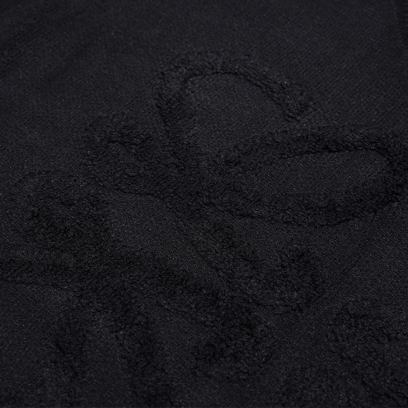 Knitted jacquard cashmere sweatshirt