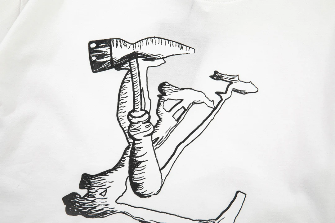 printed cotton T-shirt