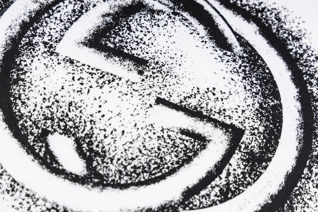 Printed crew neck cotton T-shirt