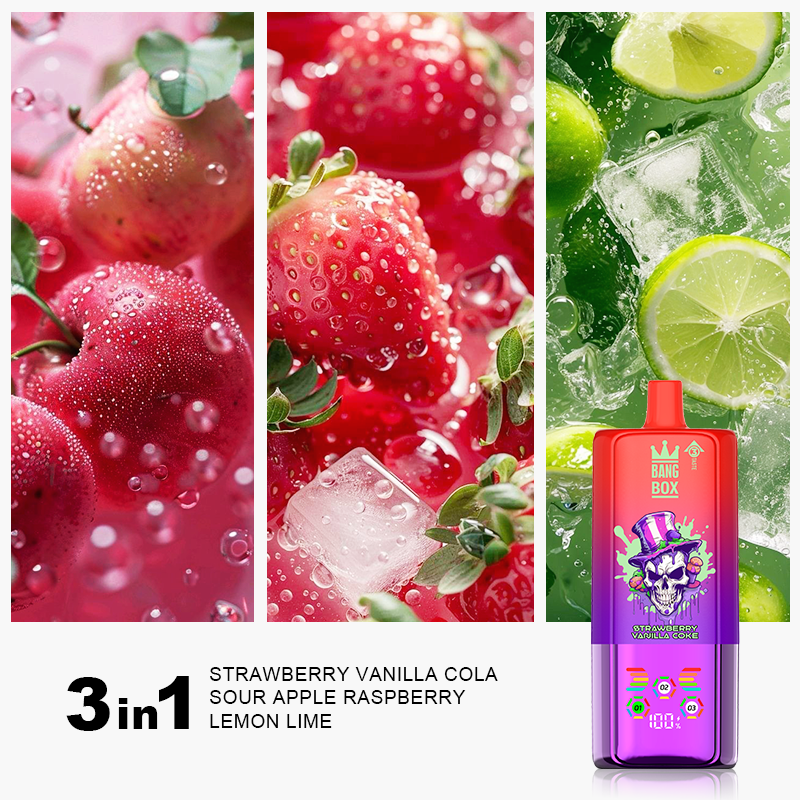 BANG BOX 80000 puff 3 in1 Flavor Disposable Vape