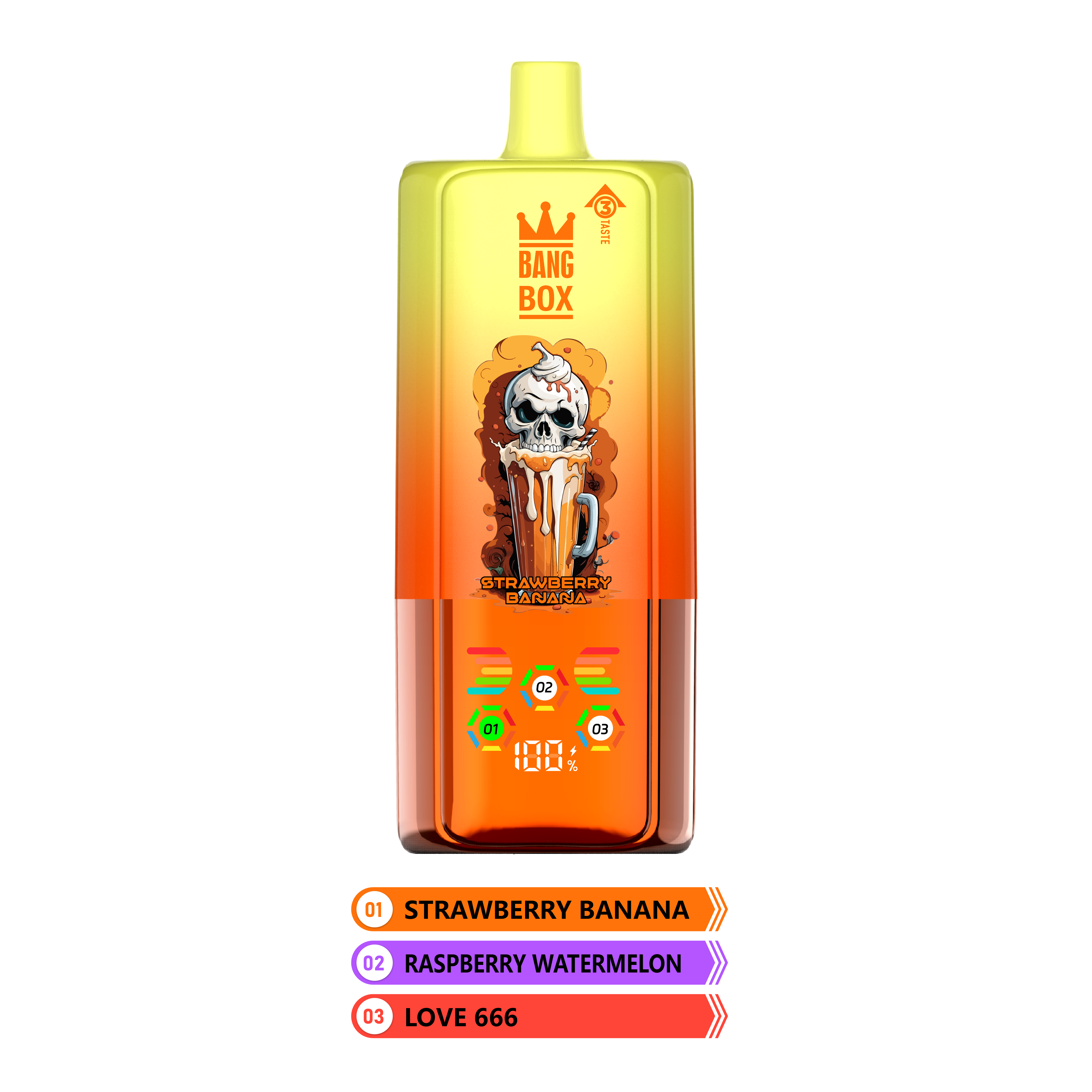 BANG BOX 80000 puff 3 in1 Flavor Disposable Vape