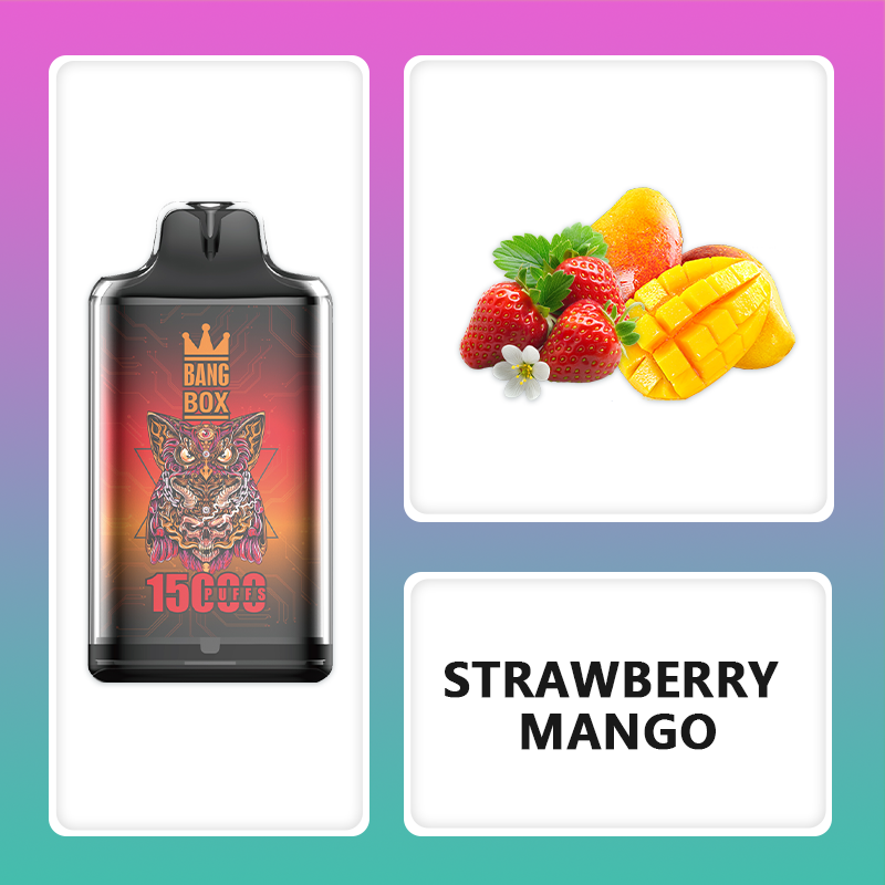 BANG BOX S1-15000 Puffs Disposable Vape-Strawberry Mango