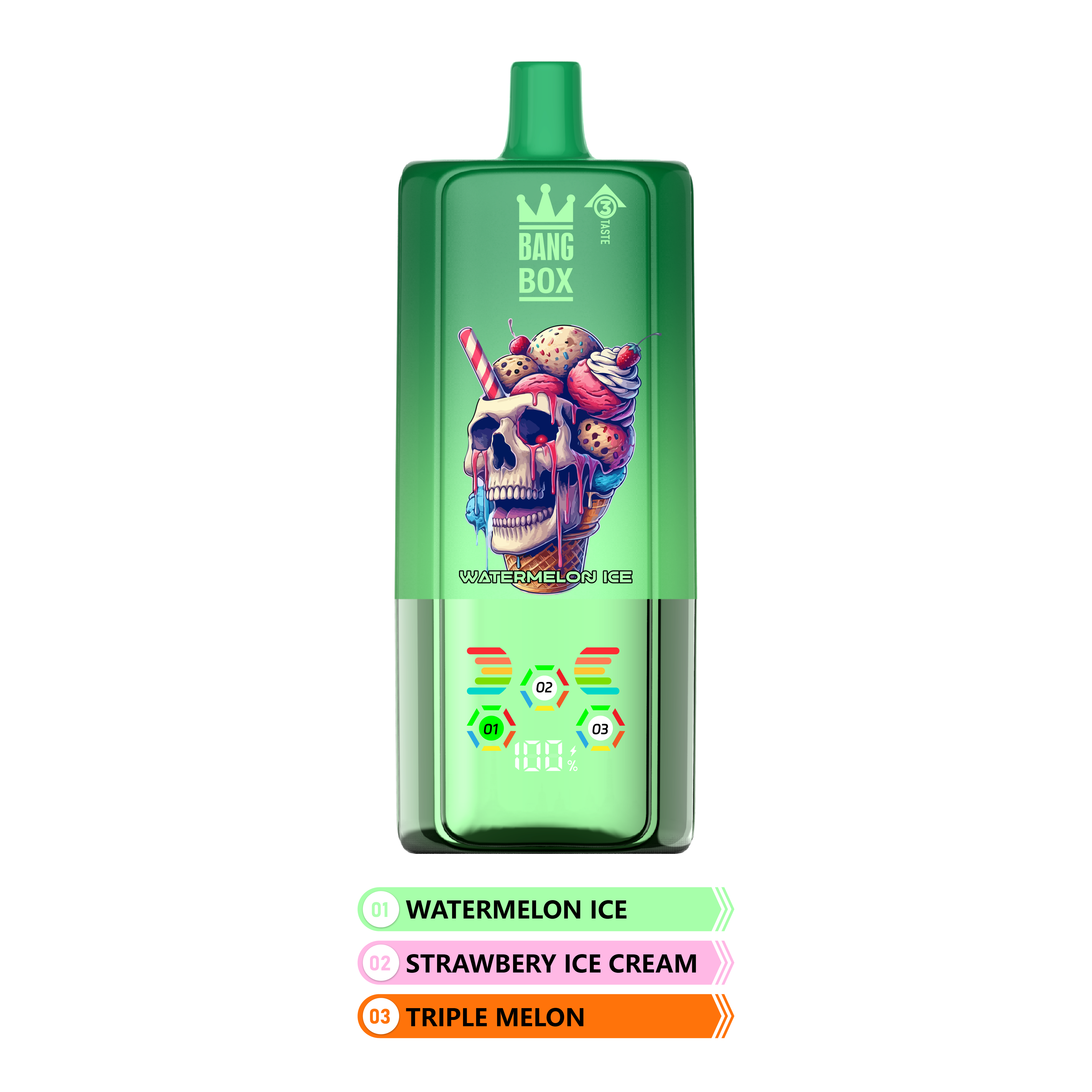 BANG BOX 80000 puff 3 in1 Flavor Disposable Vape