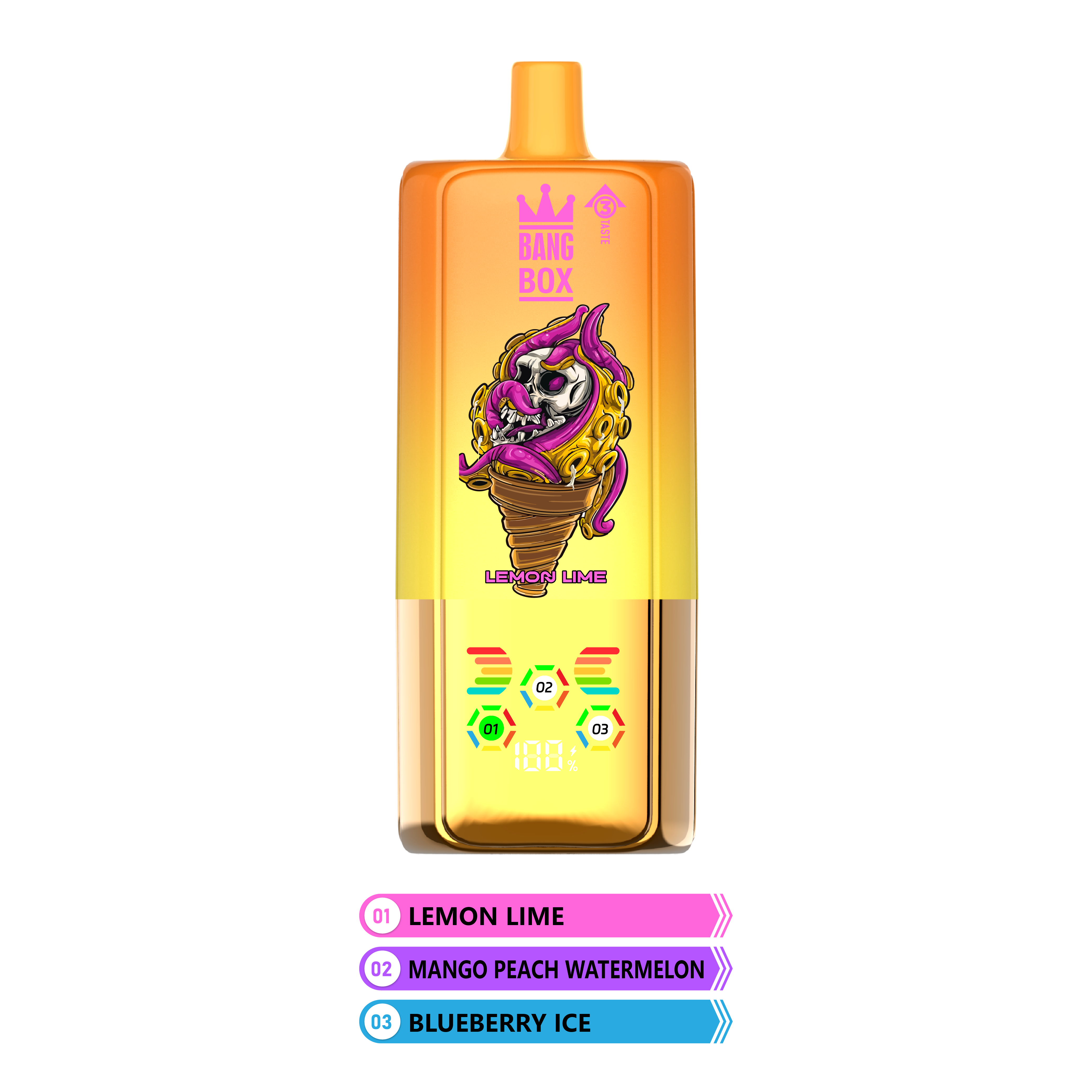 BANG BOX 80000 puff 3 in1 Flavor Disposable Vape
