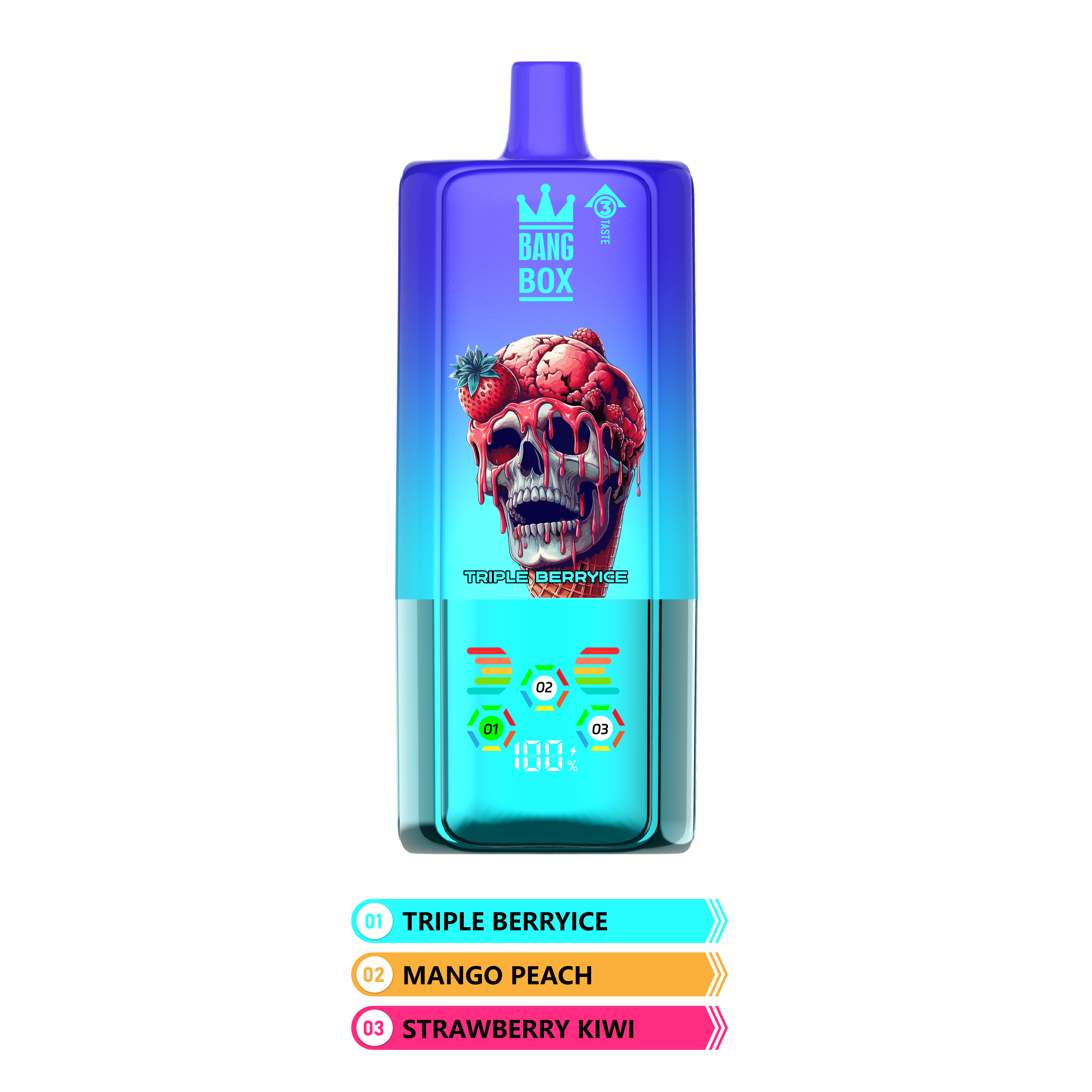 BANG BOX 80000 puff 3 in1 Flavor Disposable Vape