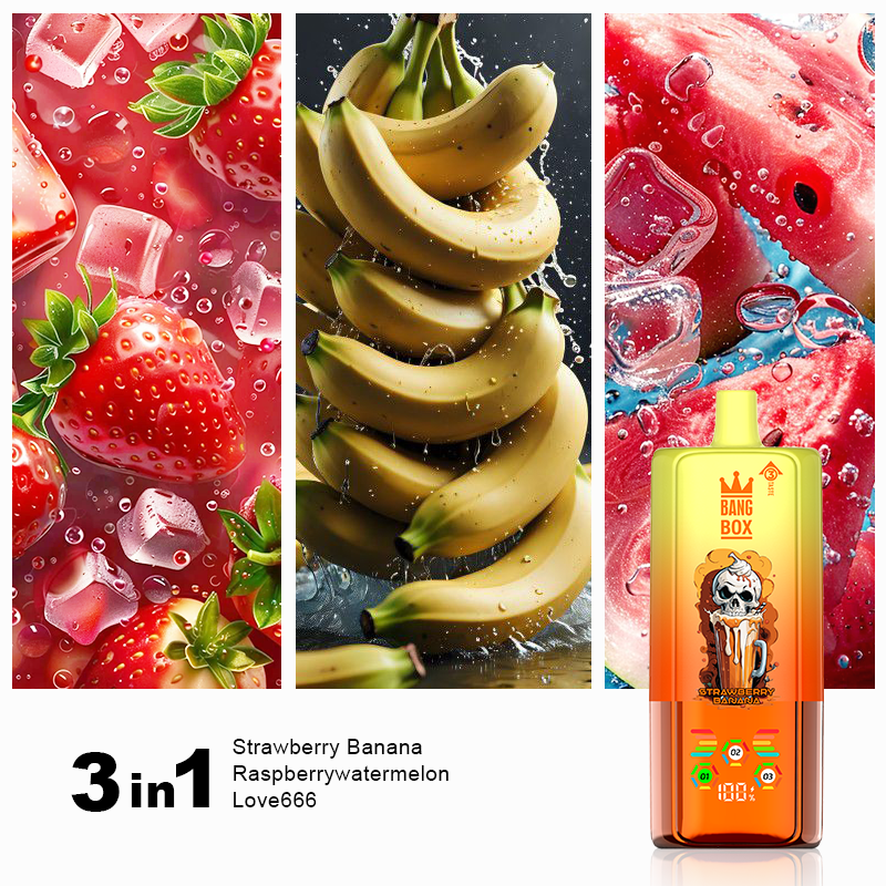 BANG BOX 80000 puff 3 in1 Flavor Disposable Vape