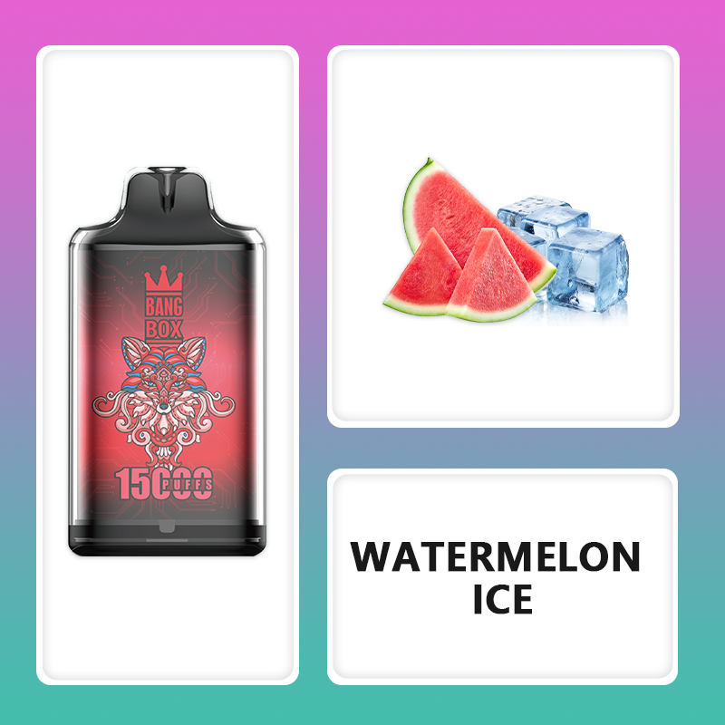 BANG BOX S1-15000 Puffs Disposable Vape-Watermelon Ice