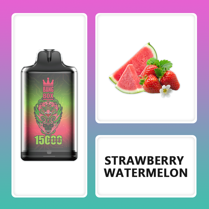 BANG BOX S1-15000 Puffs Disposable Vape-Strawberry Watermelon
