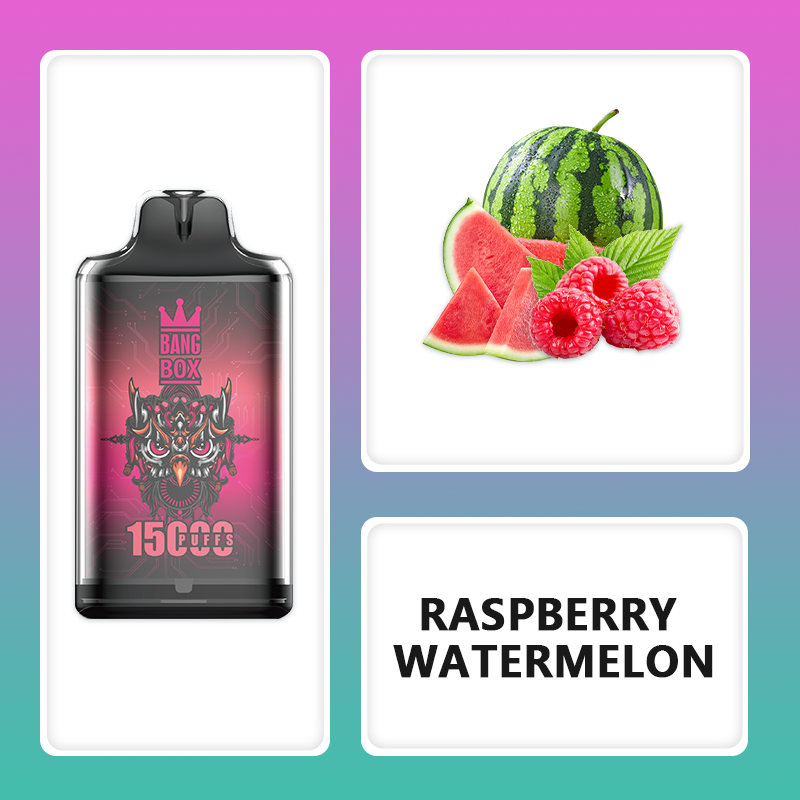 BANG BOX S1-15000 Puffs Disposable Vape-Raspberry Watermelon