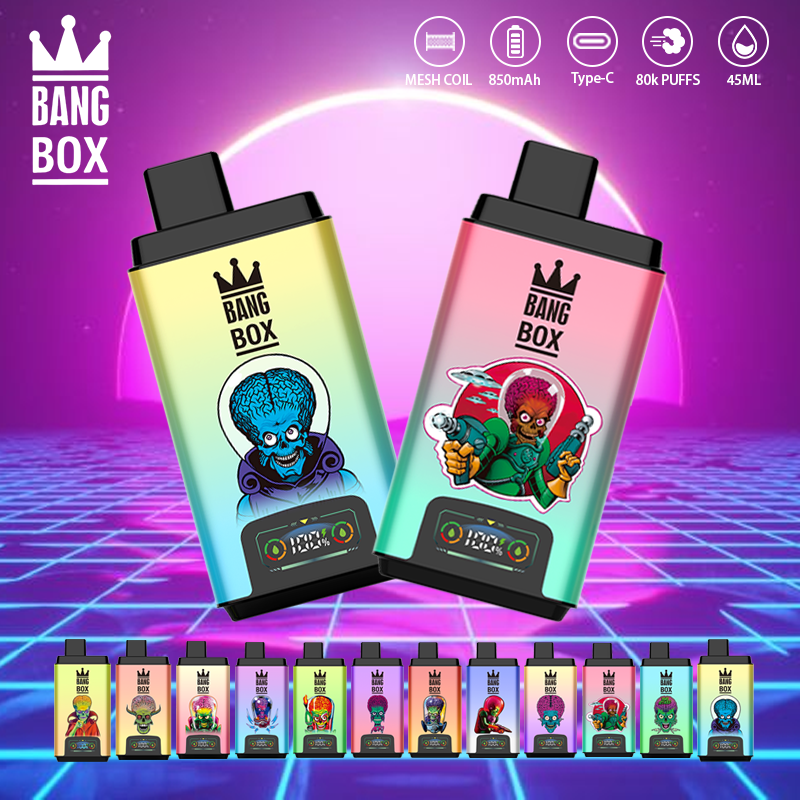 💎5 db-os BANG BOX 50000 Puffs Double Flavor Disposable Vape – Mystery Box Price Reduction!