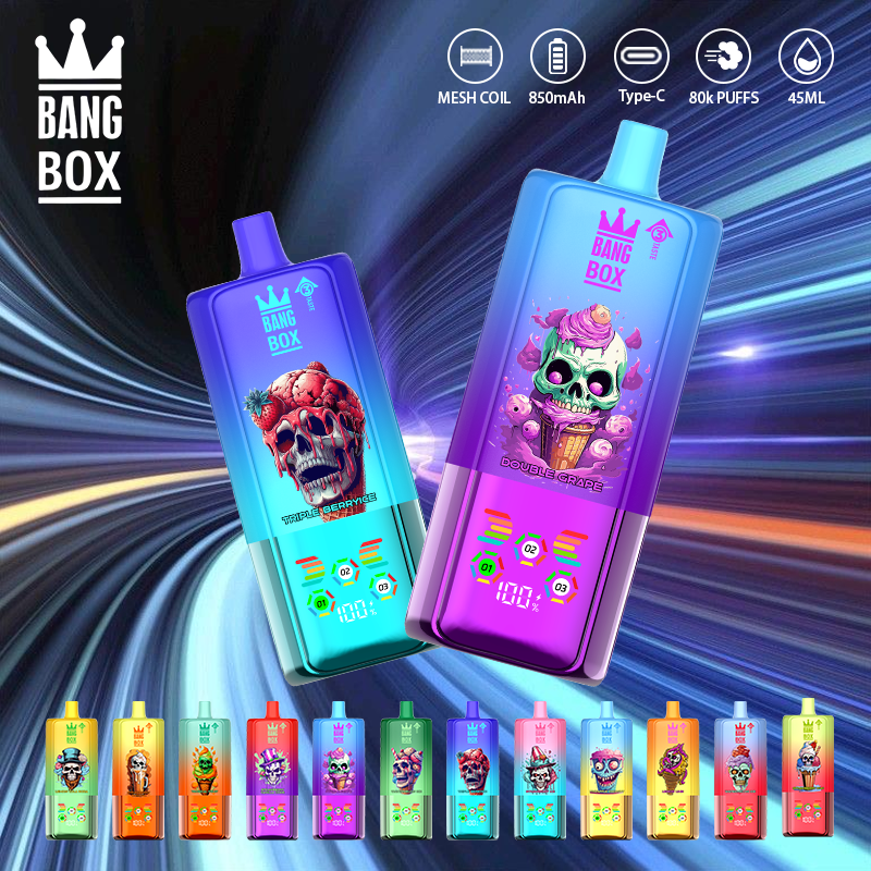 💎5 db-os BANG BOX 80000 Puffs 3 in1 Flavor Disposable Vape – Mystery Box Price Reduction!