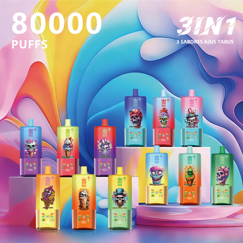 💎5 db-os BANG BOX 80000 Puffs 3 in1 Flavor Disposable Vape – Mystery Box Price Reduction!