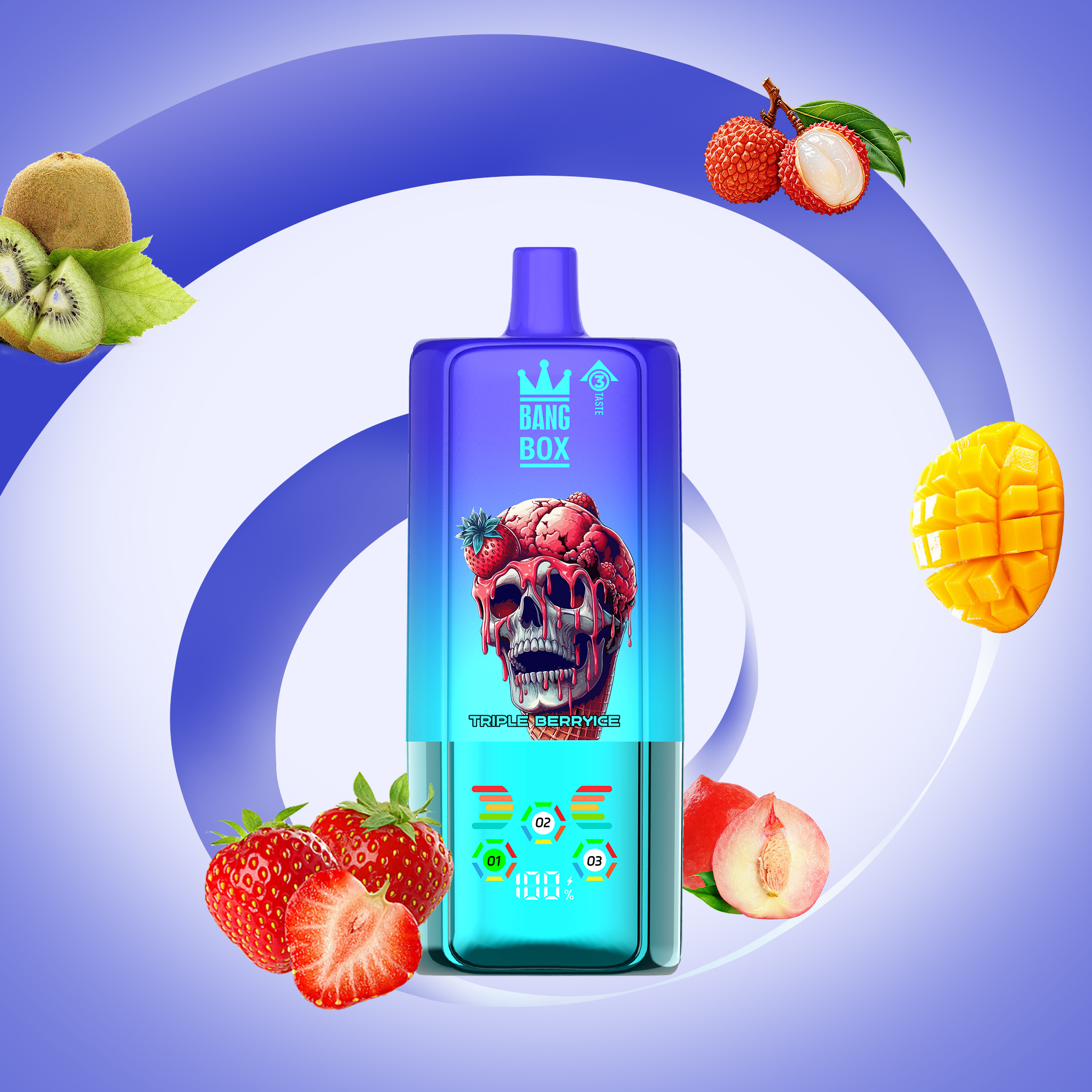 BANG BOX 80000 puff 3 in1 Flavor Disposable Vape