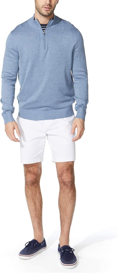 Men's quarter-zip sweater