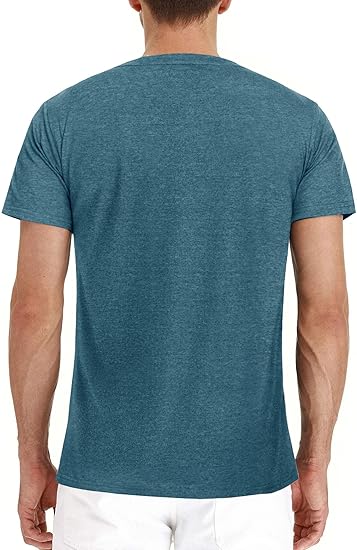 Men's short-sleeved collared shirt, Men's casual T-shirt, Pocket T-shirt