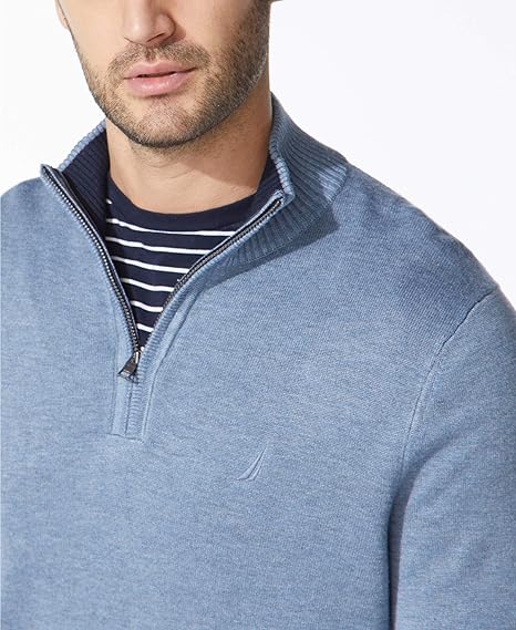 Men's quarter-zip sweater