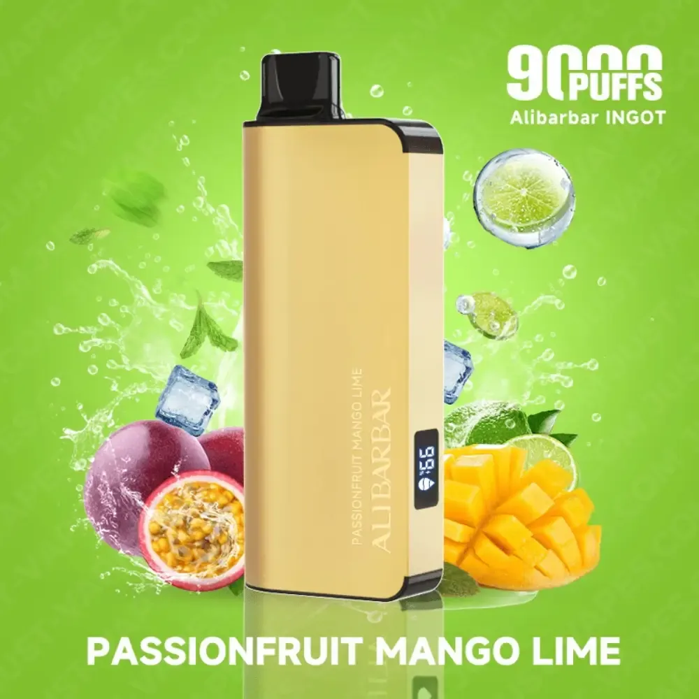PASSIONFRUIT MANGO LIME – ALIBARBAR INGOT9000