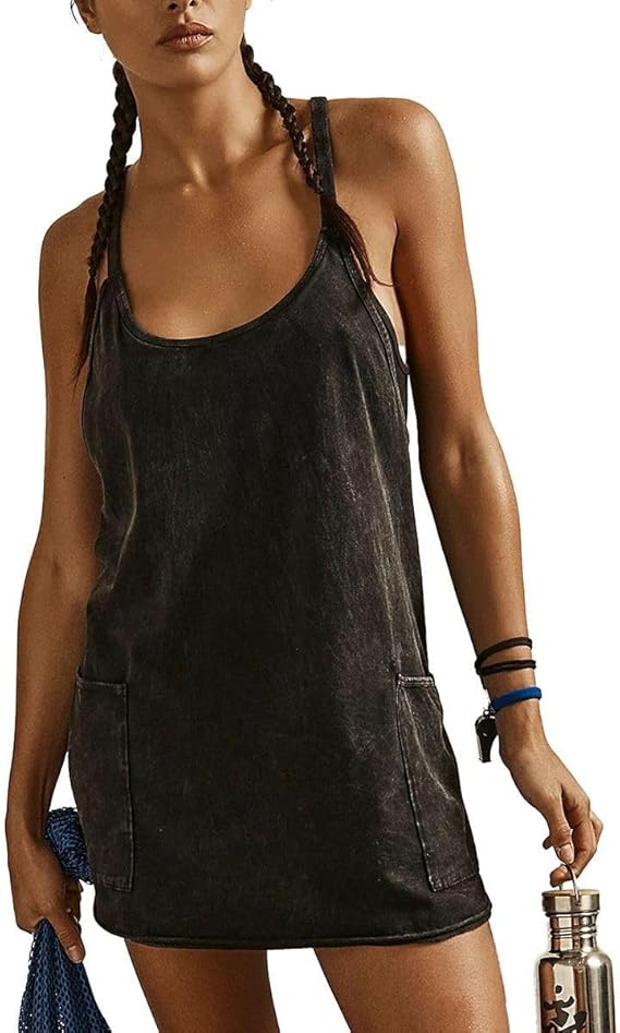 Women's fashionable and versatile mini dress