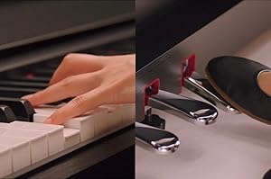 Authentic piano feel and half-damper pedal control