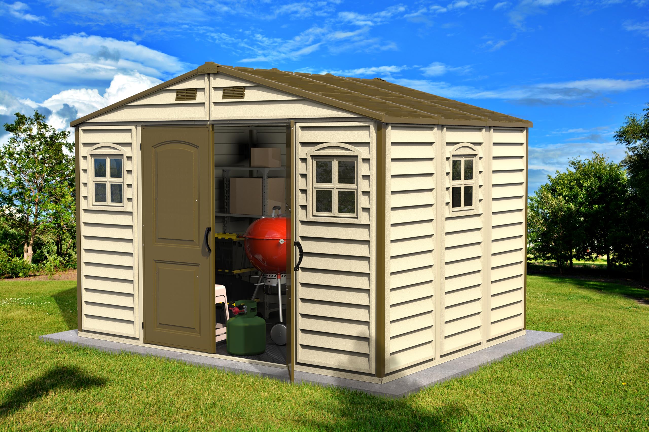 Duramax WoodSide 10 x 8 (8.02 m2) Garden Shed