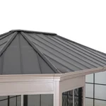 Sunjoy 12' x 16' Cape Blue Hardtop Screen House