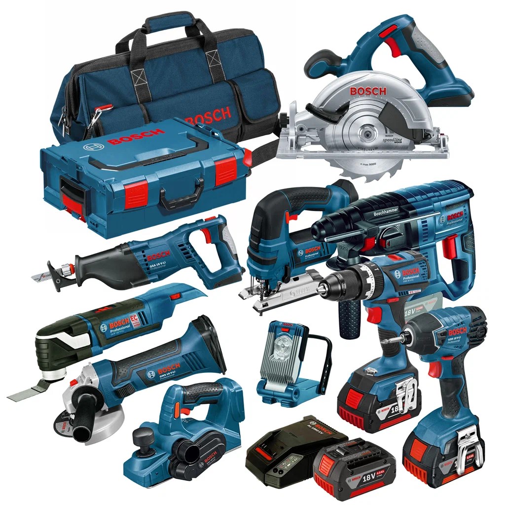 Bosch Robust Series 18v 10 Piece Kit