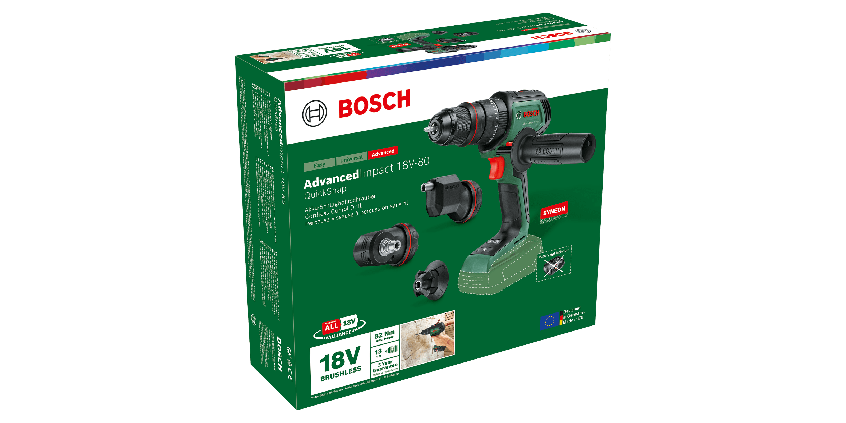 AdvancedImpact 18V-80 QuickSnap - Without battery | Without charger