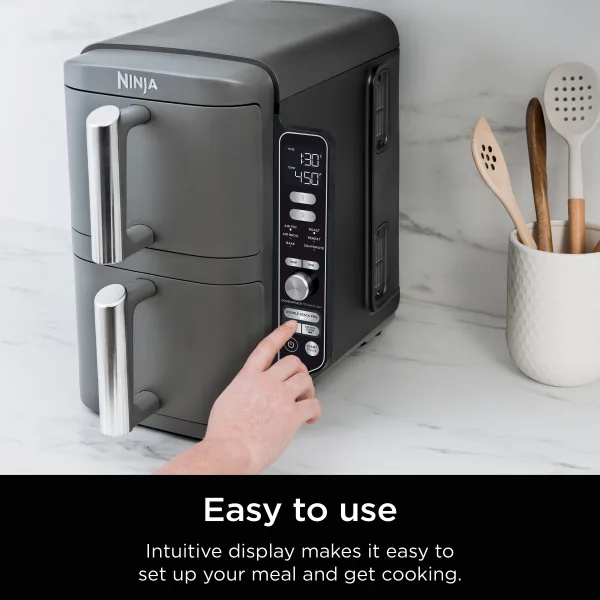 Ninja® DoubleStack™ XL 2 Basket 10 QT Air Fryer