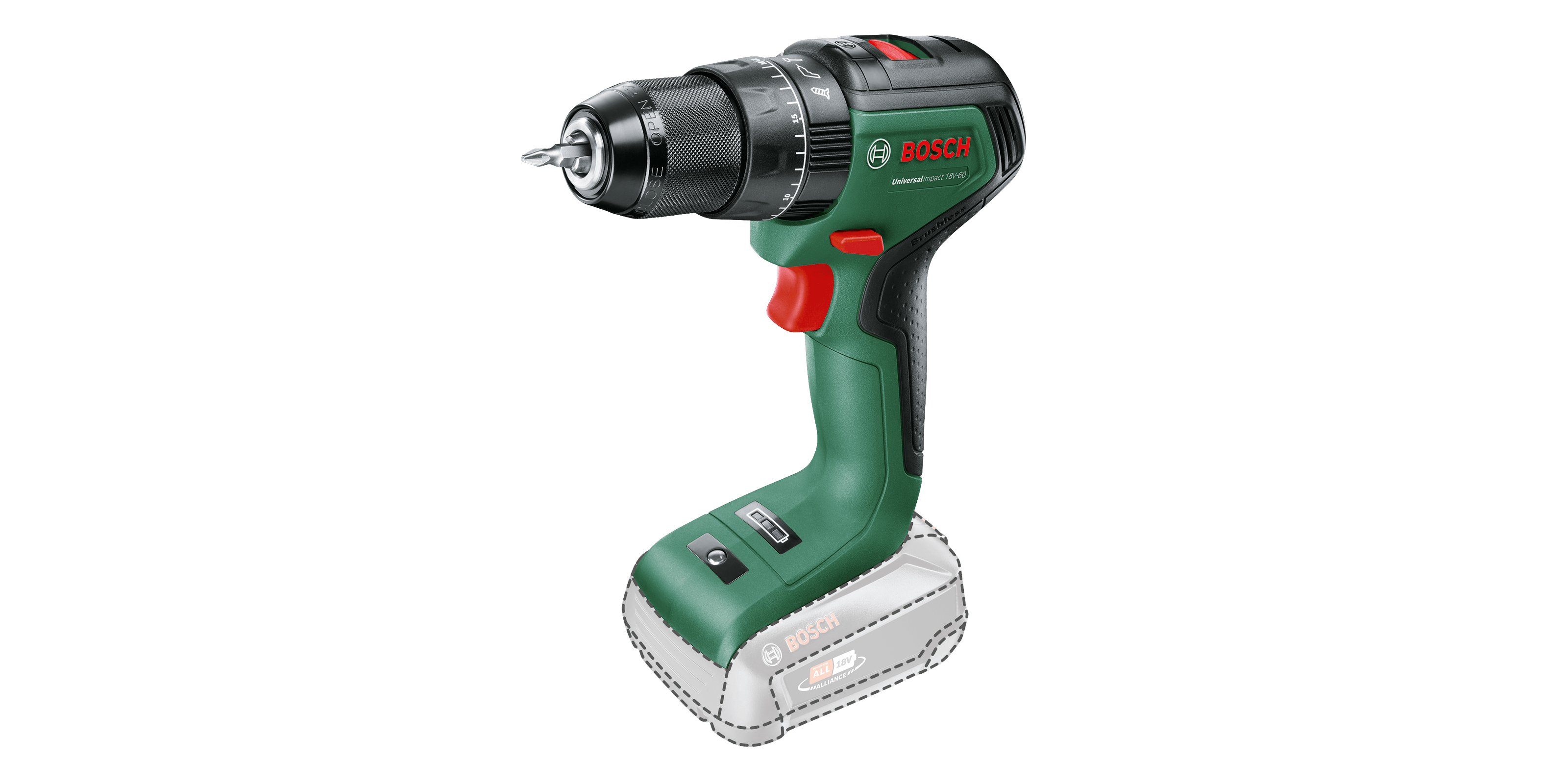 UniversalImpact 18V-60 - Without battery | Without charger