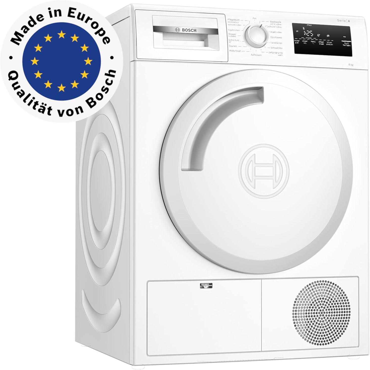 Bosch Hausgeräte Series 4 WTH83VV3 Heat Pump Dryer, 8 kg