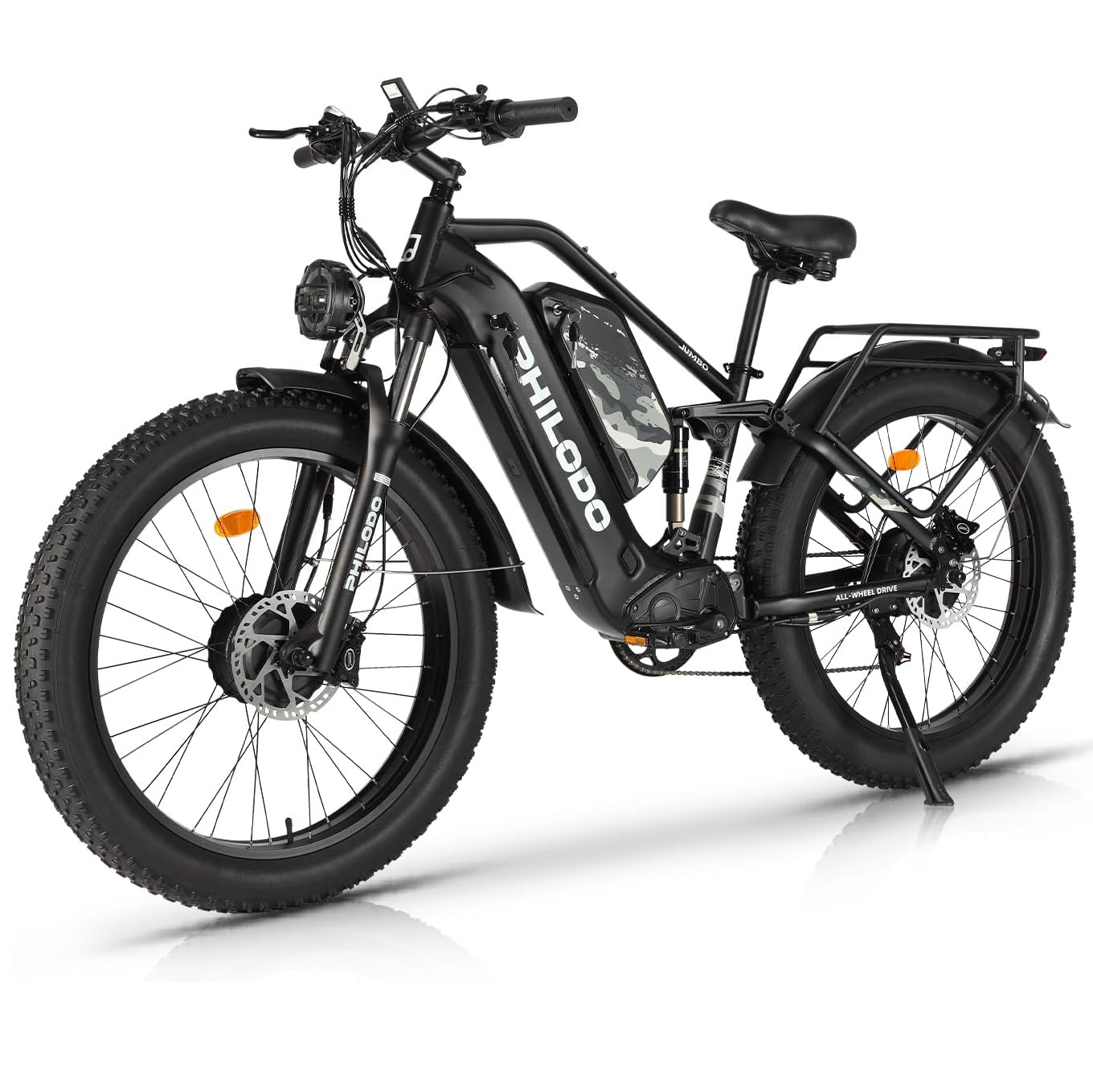 PHILODO Electric Bike for Adults